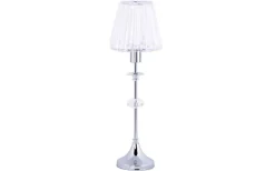 Bordslampor-Oriva Carlow Bordslampa 50cm Kristall K5 Krom