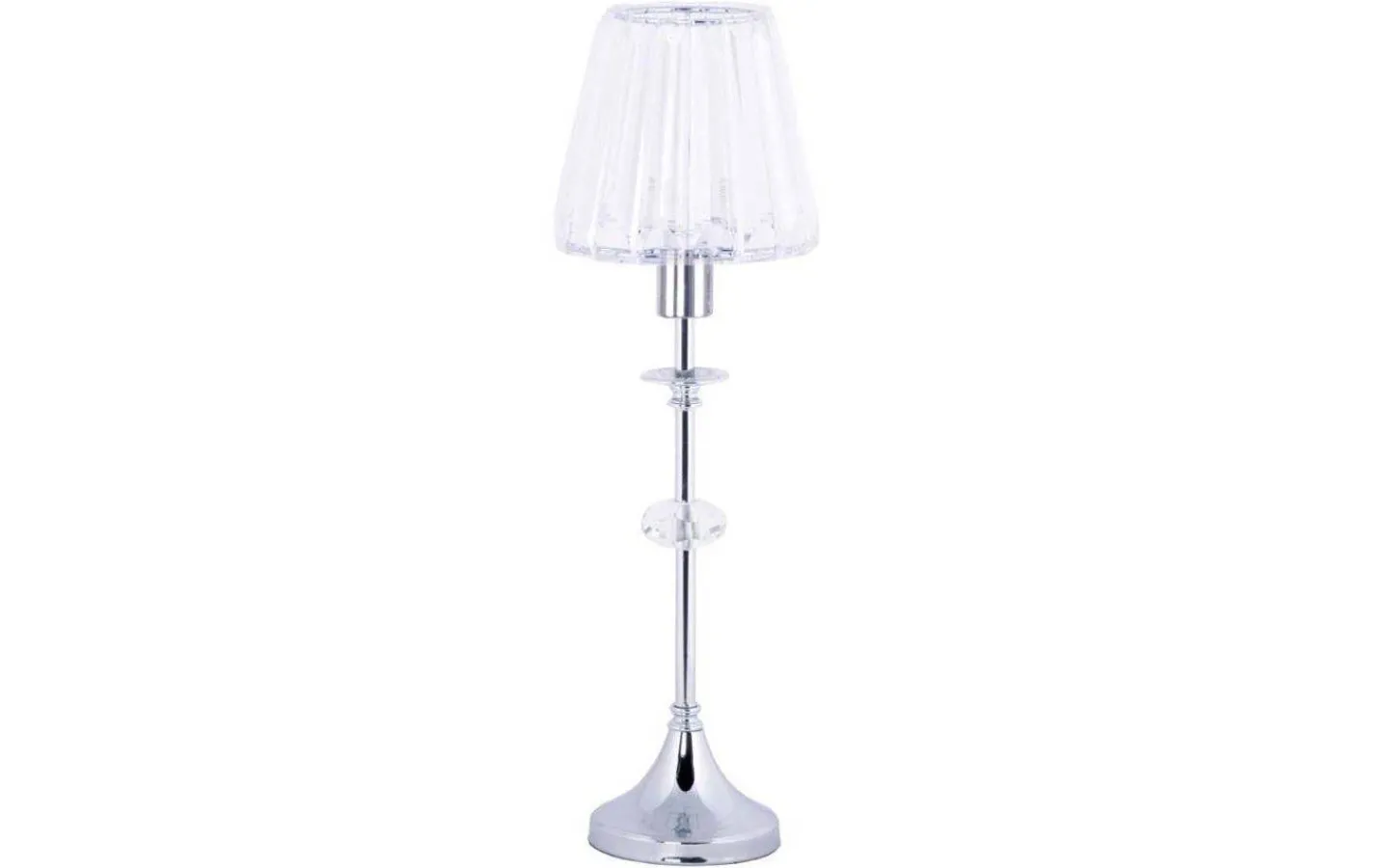 Bordslampor-Oriva Carlow Bordslampa 50cm Kristall K5 Krom