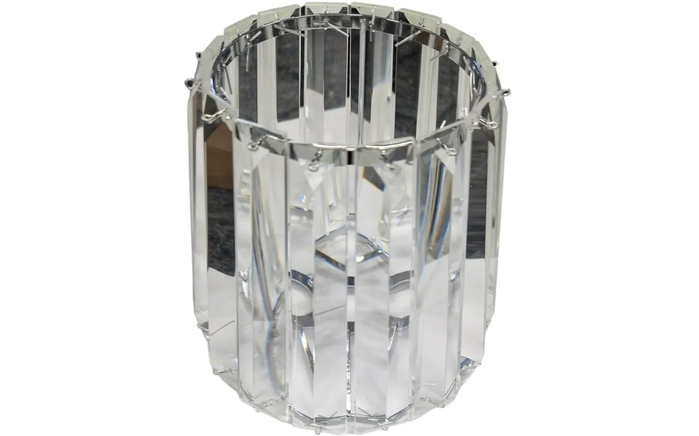 Bordslampor-Oriva Carlow Bordslampa 50cm Kristall K5 Krom