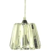 Fönsterlampor|Kristallampor-Oriva Carlow Fönsterlampa Kristall K5 14cm Krom