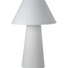 Bordslampor-Hallbergs Carolin Bordslampa 65cm Vit