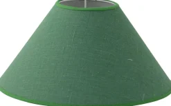 Enfärgade Runda Lampskärmar-Hallbergs Carolin Lampskärm Ø45cm Grön