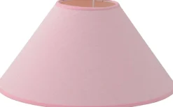 Enfärgade Runda Lampskärmar < Hallbergs Carolin Lampskärm Ø25cm Ljusrosa