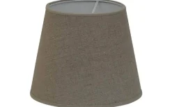 Enfärgade Runda Lampskärmar-Hallbergs Carolin Lampskärm Ø32cm Natur