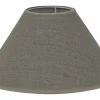 Enfärgade Runda Lampskärmar < Hallbergs Carolin Lampskärm Ø45cm Natur