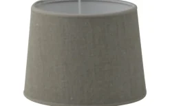 Enfärgade Runda Lampskärmar-Hallbergs Carolin Lampskärm Ø30cm Natur