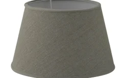 Enfärgade Runda Lampskärmar-Hallbergs Carolin Lampskärm Ø24cm Natur