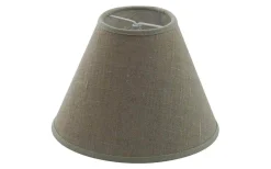 Enfärgade Runda Lampskärmar-Hallbergs Carolin Lampskärm Ø18cm Natur