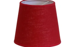 Enfärgade Runda Lampskärmar < Hallbergs Carolin Lampskärm Ø15cm Röd