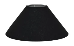 Enfärgade Runda Lampskärmar < Hallbergs Carolin Lampskärm Ø40cm Svart