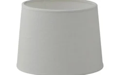 Enfärgade Runda Lampskärmar-Hallbergs Carolin Lampskärm Ø35cm Vit