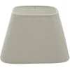 Rektangulära Lampskärmar < Hallbergs Carolin Rektangulär Lampskärm 27cm Vit