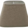 Rektangulära Lampskärmar-Hallbergs Carolin Rektangulär Lampskärm 20cm Natur
