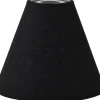 Toppringsskärmar-Hallbergs Carolin Toppringskärm Ø22cm Svart