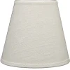 Toppringsskärmar < Hallbergs Carolin Toppringskärm Ø14cm Vit
