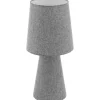 Bordslampor < Eglo Carpara Bordslampa 47cm Grå
