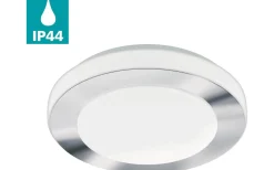 Badrumslampor Tak-Eglo Carpi Plafond 30cm LED 3000K 11W Krom IP44