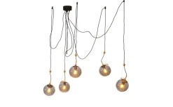 Kök & Matplats|Stora Taklampor Ø50-69 Cm-By Rydens Carry Taklampa 5L Grå