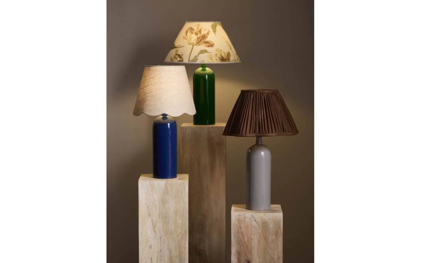 Lampfötter-PR Home Carter Lampfot 35cm Blå