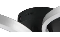 Plafonder < Trio Lighting Caruso Plafond LED mattsvart/aluminium