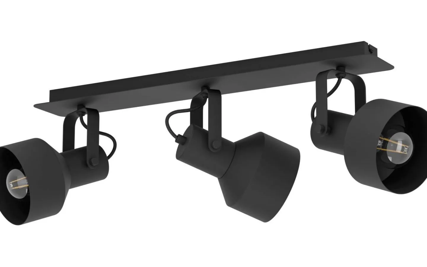 Plafonder < Eglo Casibare Plafond 57,5cm Svart