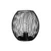 Uppladdningsbara Lampor Inomhus < Leonardo Casolare Lanterna 18 cm Svart med LED