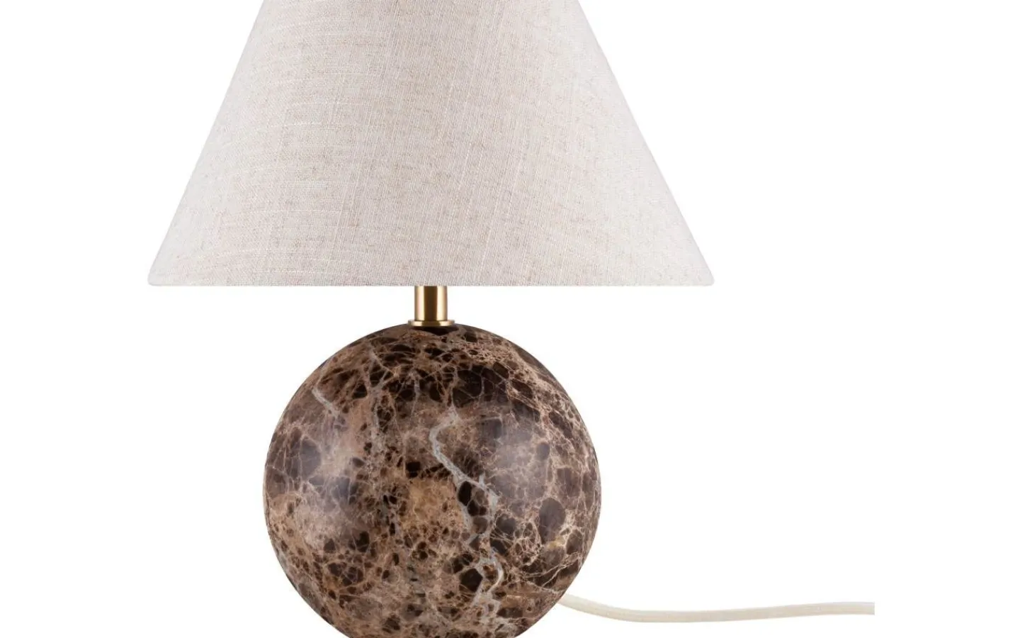 Bordslampor < Globen Lighting Castello Bordslampa 28cm Brun