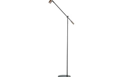 Vardagsrum|Golvläslampor < Belid Cato Golvlampa 134cm LED GU4 Dimbar Oxid