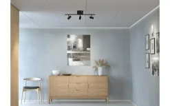 Hall & Trappa|Avlånga Takspotlights < Belid Cato Takspotlight 66cm LED 3x3W Mattsvart