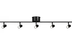 Avlånga Takspotlights|Takspot Med Minst 4 Lampor < Belid Cato Takspotlight 120cm LED 5x4W Mattsvart
