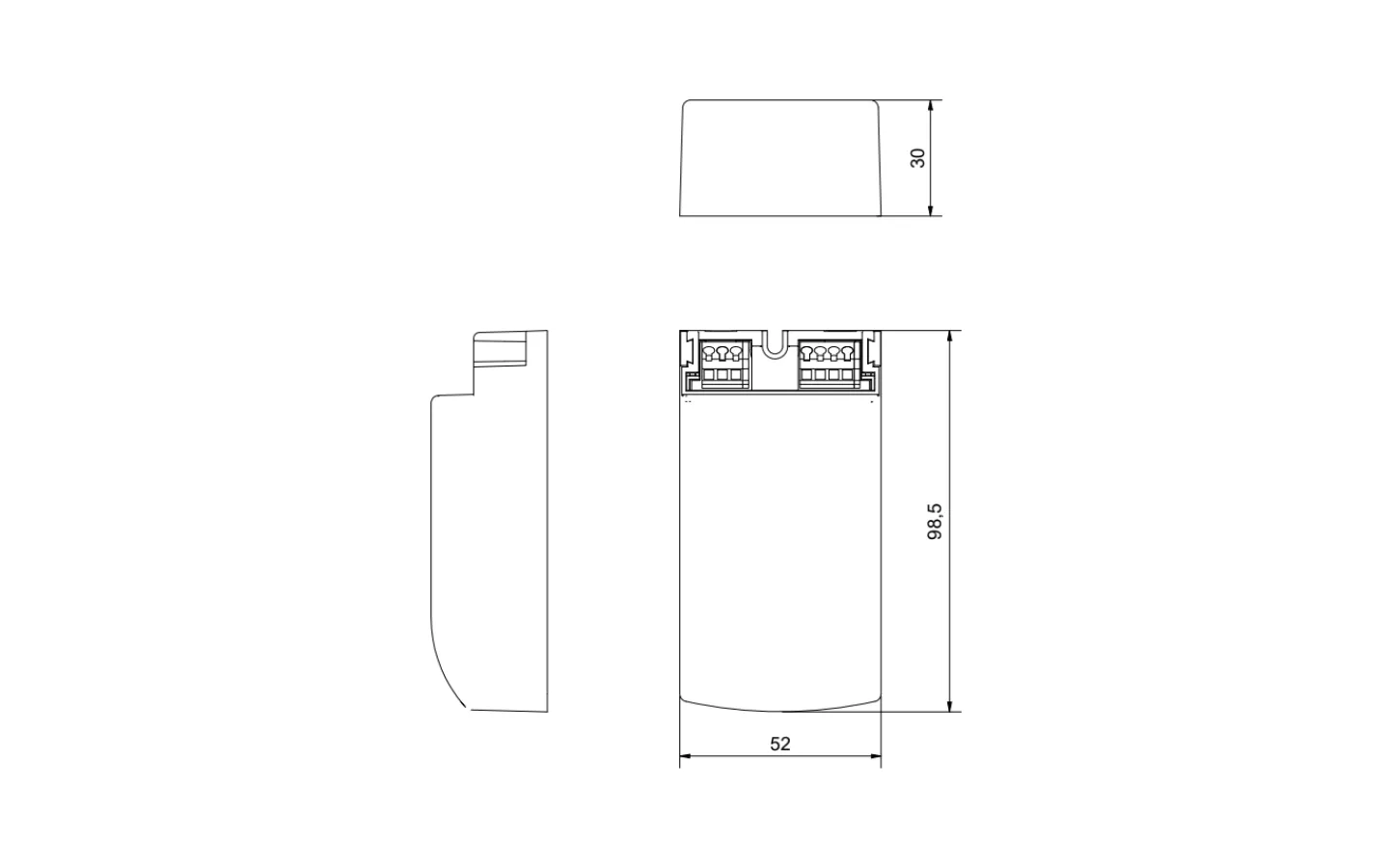 Transformatorer (Konstantspänning V)|Reservglas Och Reservdelar-Belid Cato Transformator LED 12V DC Max 25W