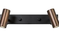 Sovrum|Läslampor-Belid Cato Vägglampa LED 2xGU4 Oxid