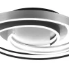 Plafonder-Trio Lighting Caya Plafond LED i borstad aluminium