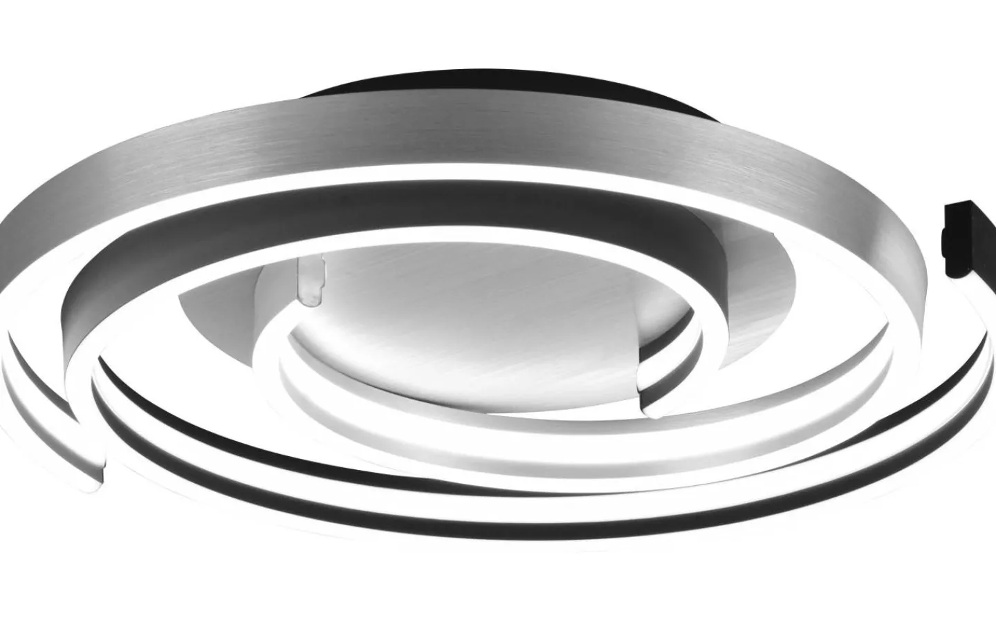 Plafonder-Trio Lighting Caya Plafond LED i borstad aluminium
