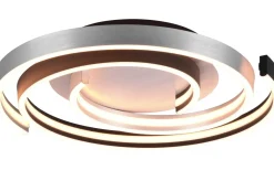 Plafonder-Trio Lighting Caya Plafond LED i borstad aluminium
