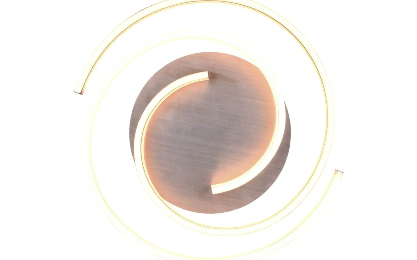 Plafonder-Trio Lighting Caya Plafond LED i borstad aluminium