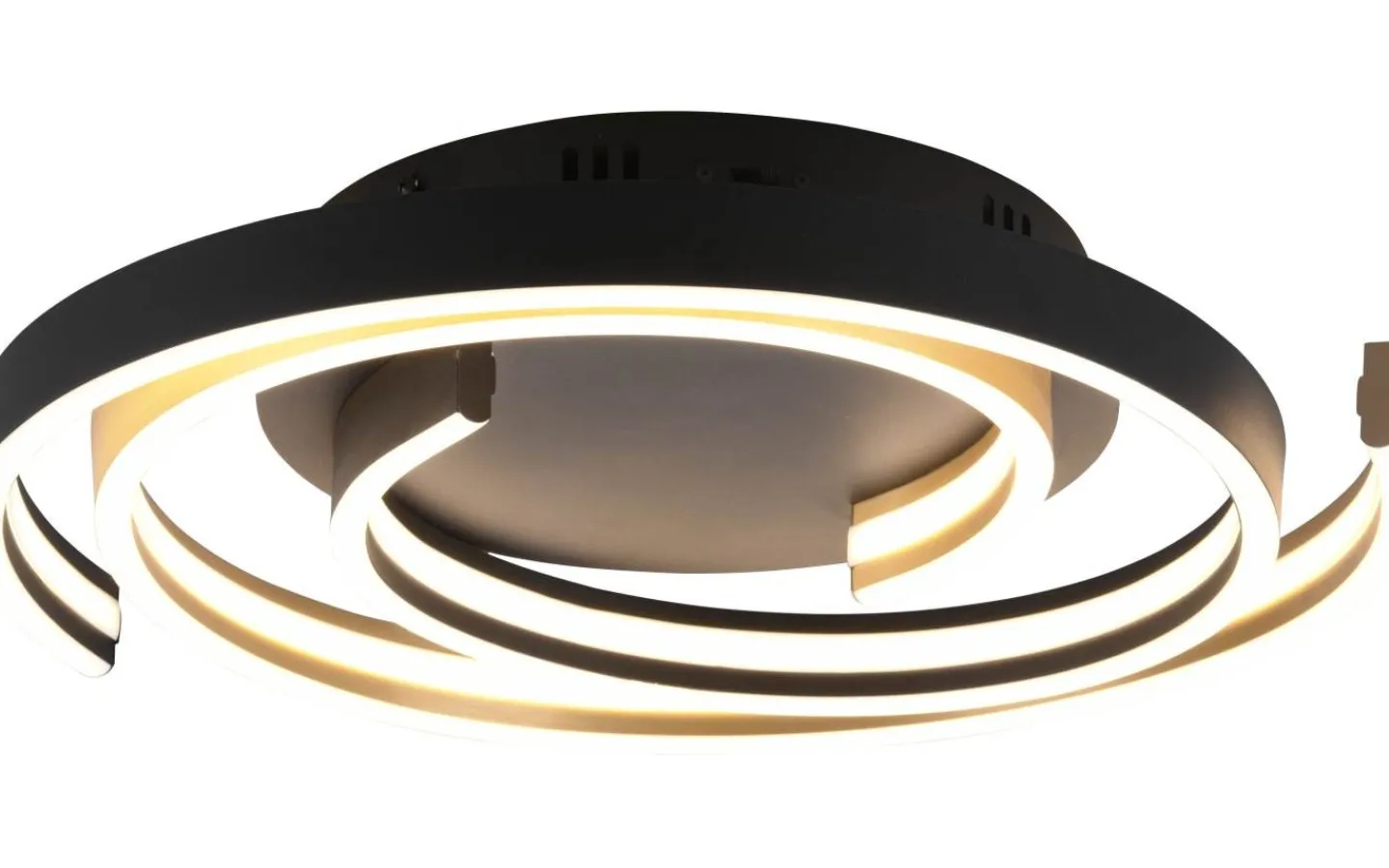 Plafonder-Trio Lighting Caya Plafond LED matt mässing