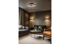 Plafonder-Trio Lighting Caya Plafond LED matt mässing