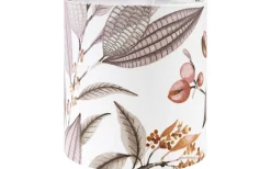 Mönstrade Lampskärmar|Cylinder Lampskärmar-PR Home Celyn Lampskärm Ø40cm Seedpod Puder