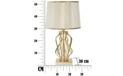 Bordslampor-Mauro Ferretti Centro Bordslampa 52cm Guld