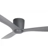 Takfläktar|Vardagsrum-Texa Design Cetus II 132cm Takfläkt Antracit Motor, Silverblad