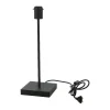 Lampfötter-Hallbergs Chargy Lampfot USB 44cm Svart