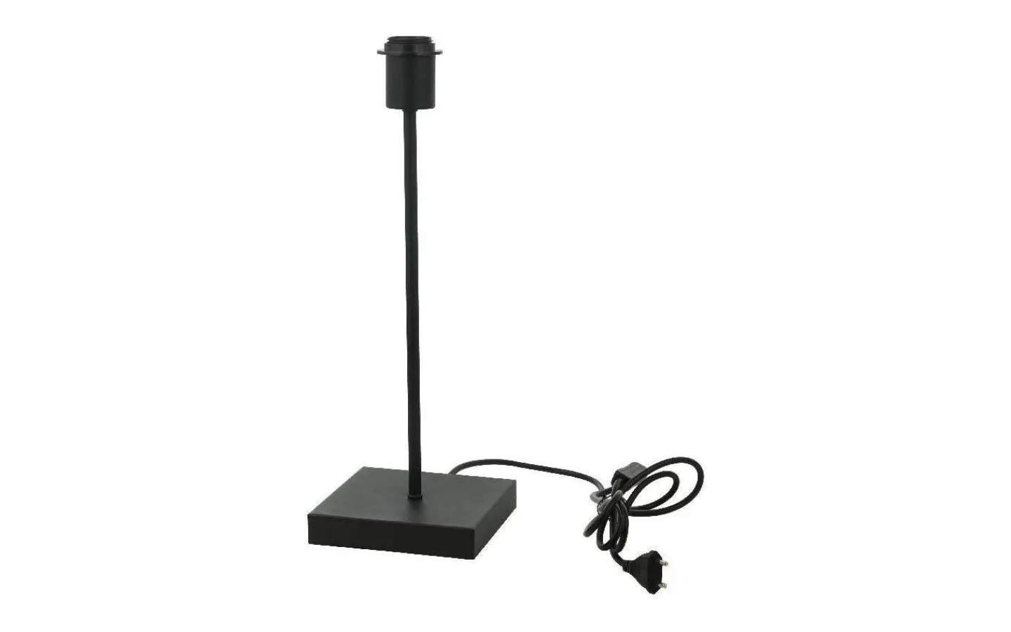 Lampfötter-Hallbergs Chargy Lampfot USB 44cm Svart