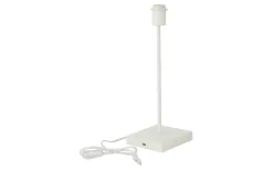 Lampfötter-Hallbergs Chargy Lampfot USB 44cm Vit