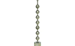Golvfötter|Lampfötter-Hallbergs Charlotta Golvfot 132cm Antik Silver