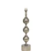 Vardagsrum|Sovrum-Hallbergs Charlotta Lampfot 60cm Antik Silver