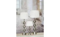Vardagsrum|Sovrum-Hallbergs Charlotta Lampfot 60cm Antik Silver