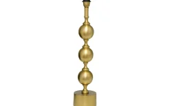 Vardagsrum|Sovrum-Hallbergs Charlotta Lampfot 60cm Mässing
