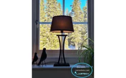 Sovrum|Vardagsrum < Cottex Chelsea XL Bordslampa 60cm Svart