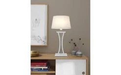 Vardagsrum|Sovrum < Cottex Chelsea XL Bordslampa 60cm Vit